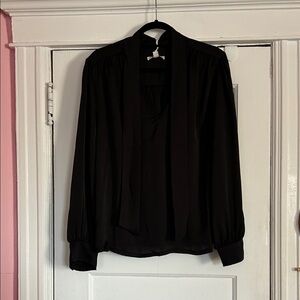 Elegant Black Women's Blouse